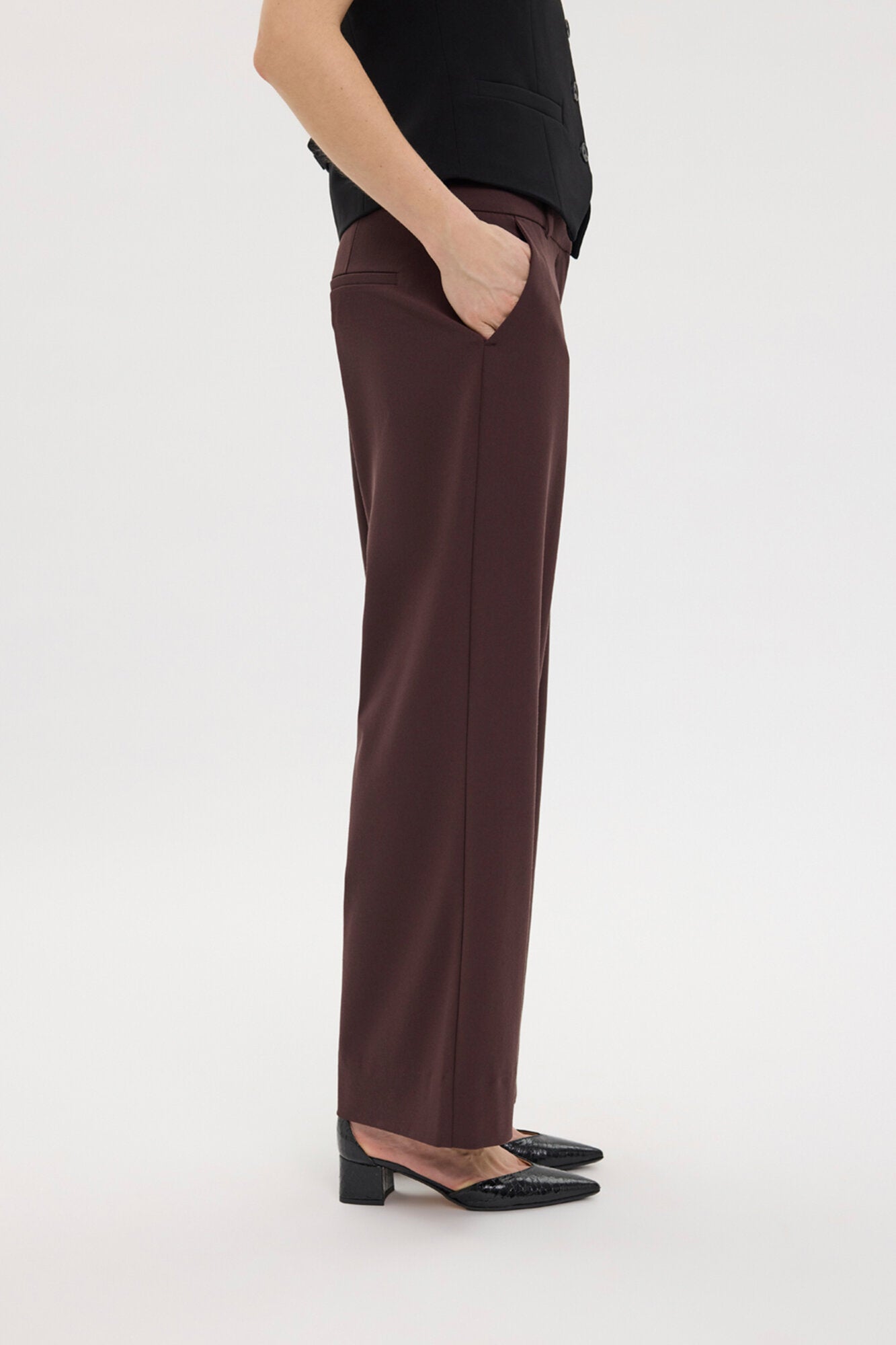 Dena habitbukser - Deep Garnet